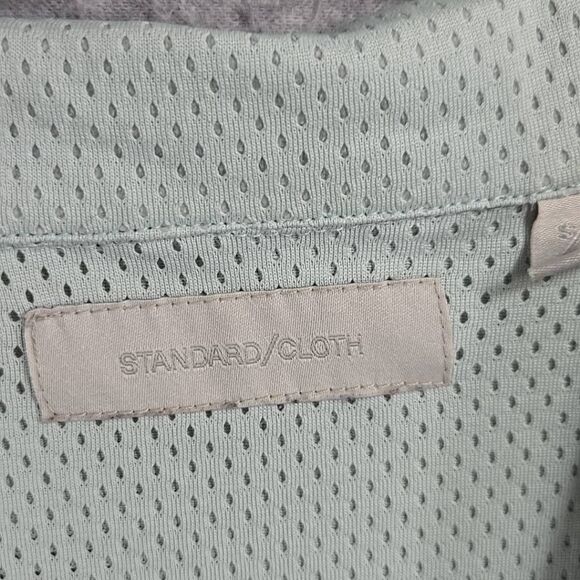 Standard Cloth UO Shirt Camp Mesh Cotton Small Breathable - Picture 3 of 12